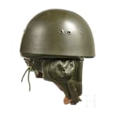 Two steel helmets M 63 (Polish) of the NVA paratroopers, 1970s - 1980s