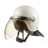 An anti-demo helmet (VoPo) with protective visor, GDR, late 1980s