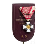 A Military Cross of Merit 3rd Class with war decoration