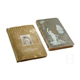 Mixed lot of more than 400 postcards of mostly German nobility, in two albums and in bulk