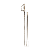 A French officer's small sword, 18th century