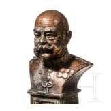 Emperor Franz Joseph I of Austria - desk set with small emperor bust