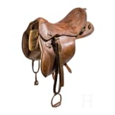 Two saddles, early 20th century