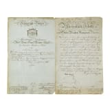 King Maximilian I Joseph - a signed letter