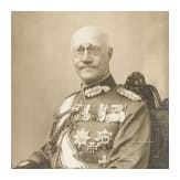 Prince Alfons of Bavaria - photo, gloves, glasses, silver cup
