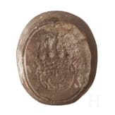 Eberhard Ludwig, Duke of Wurttemberg - a stone-carved seal, circa 1700