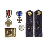 A pair of shoulder bords for warrant officers of the Imperial German Navy
