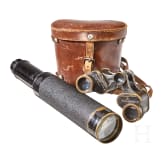 Binoculars and a Monocular
