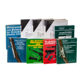 Nine books on German military firearms