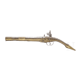 An Albanian flintlock pistol, circa 1850