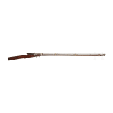 A fine Indian matchlock rifle with bone inlays, circa 1800