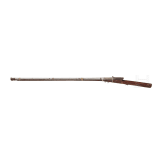 A fine Indian matchlock rifle with bone inlays, circa 1800
