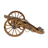 A model canon, modern replica in 19th century style