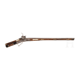A German wheellock rifle with bone veneer, circa 1700