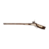 A German wheellock rifle with bone veneer, circa 1700