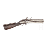 An Eastern European flintlock turn-over carbine, 19th century