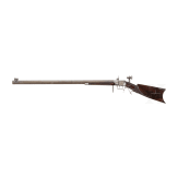 An Italian heavy target rifle in 19th century style