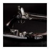 A pair of flintlock cavalry pistols by LeRoy à Paris, circa 1710/20