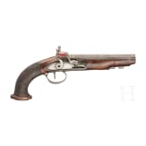 A flintlock pistol by Leclerc, Paris/France, circa 1800