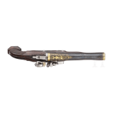 A French flintlock pistol, Fauleau Avallon, circa 1810