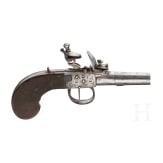 Flintlock derringer, Li&egrave;ge, around 1820