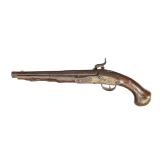 A percussion pistol, Germany, ca. 1730