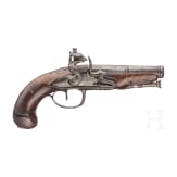 A French pocket pistol, circa 1760