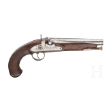 A percussion pistol by Guisasota, Eibar, dated 1832