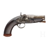 Two percussion pocket pistols, Spain, circa 1830/40