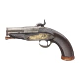 Two percussion pocket pistols, Spain, circa 1830/40