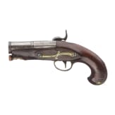 Two percussion pocket pistols, Spain, circa 1830/40