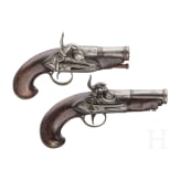 Two percussion pocket pistols, Spain, circa 1830/40