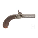 A British percussion pocket pistol by E. M. Reilly & Co. London, circa 1840