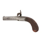 A British percussion pocket pistol by E. M. Reilly & Co. London, circa 1840