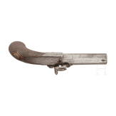 A British percussion pocket pistol by E. M. Reilly & Co. London, circa 1840