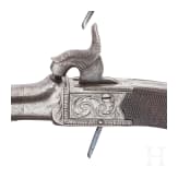 A pair of percussion pistols, Birmingham, ca. 1840
