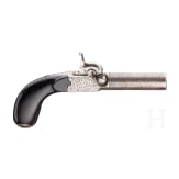 A pocket percussion pistol, Li&egrave;ge, circa 1850