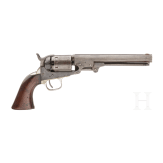 A percussion revolver Manhatten Fire Arms Co, Navy, Newark, USA, circa 1862