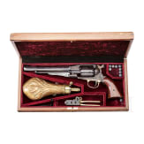 A percussion revolver Remington New Model Army, Italian replica, 1975