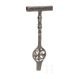 An Italian wheelock key, ca. 1600