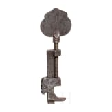 Barocker milit&auml;rischer Federspanner, deutsch, datiert 1748