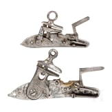 Two flintlocks, Spain and Portugal, ca. 1800