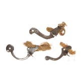Three cocks for German matchlock muskets, 1st half of the 17th century