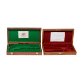 Lot of wooden cases for handguns, 19/20th century