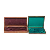 Lot of wooden cases for handguns, 19/20th century