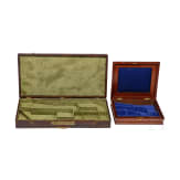 Lot of wooden cases for handguns, 19/20th century