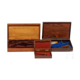 Lot of wooden cases for handguns, 19/20th century