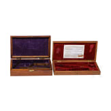 Lot of wooden cases for handguns, 19/20th century