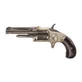 A Marlin Standard 1872 revolver, engraved, USA, circa 1880