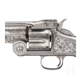 An engraved early pattern Smith & Wesson 3rd Model American, USA, circa 1871